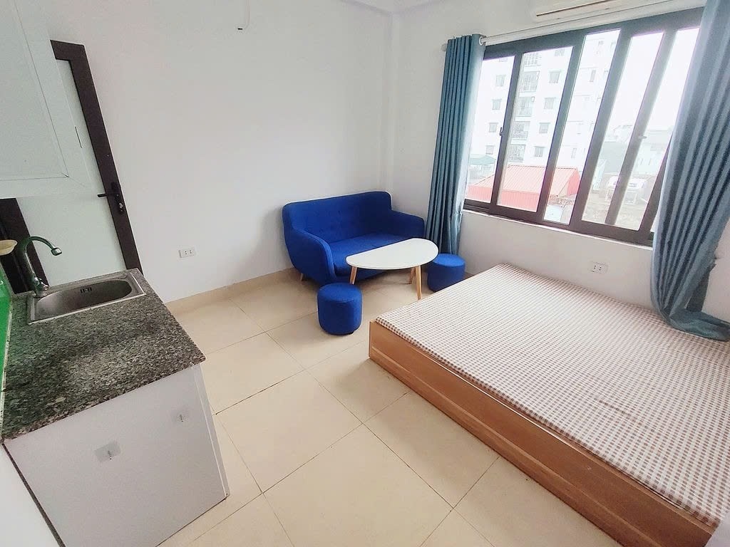 Phòng trọ Studio 20m2 tại PTC House Trương Định - Hai Bà Trưng - Phòng khách