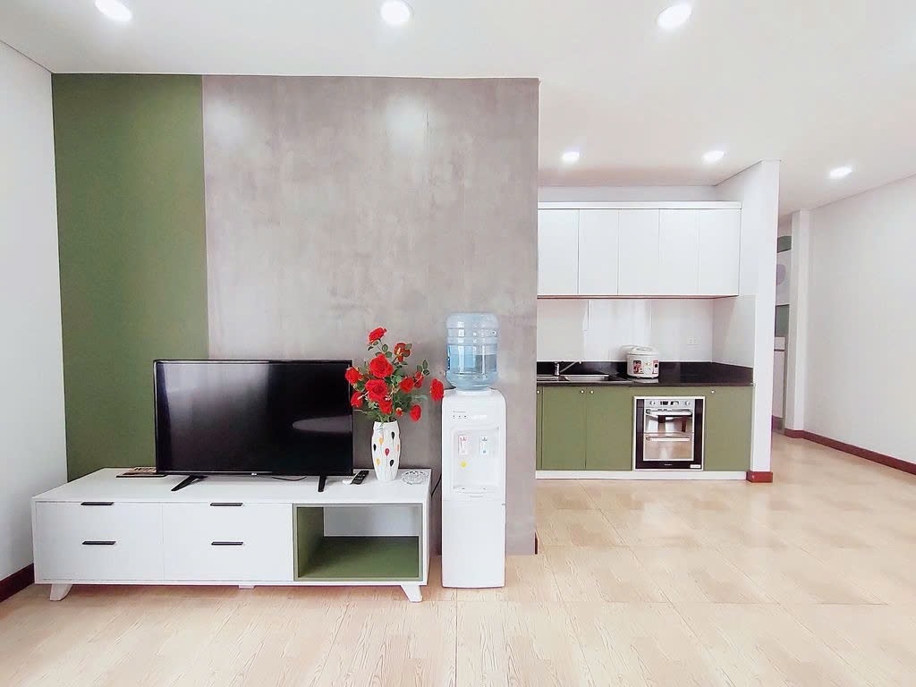 Phòng trọ 2 Phòng ngủ 75m2 tại PTC House Đông Quan - Cầu Giấy  - Phòng khách