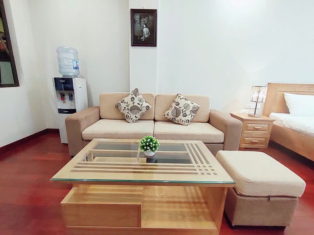 Phòng trọ Studio 35m2 tại PTC House Kim Mã - Ba Đình  - Phòng khách