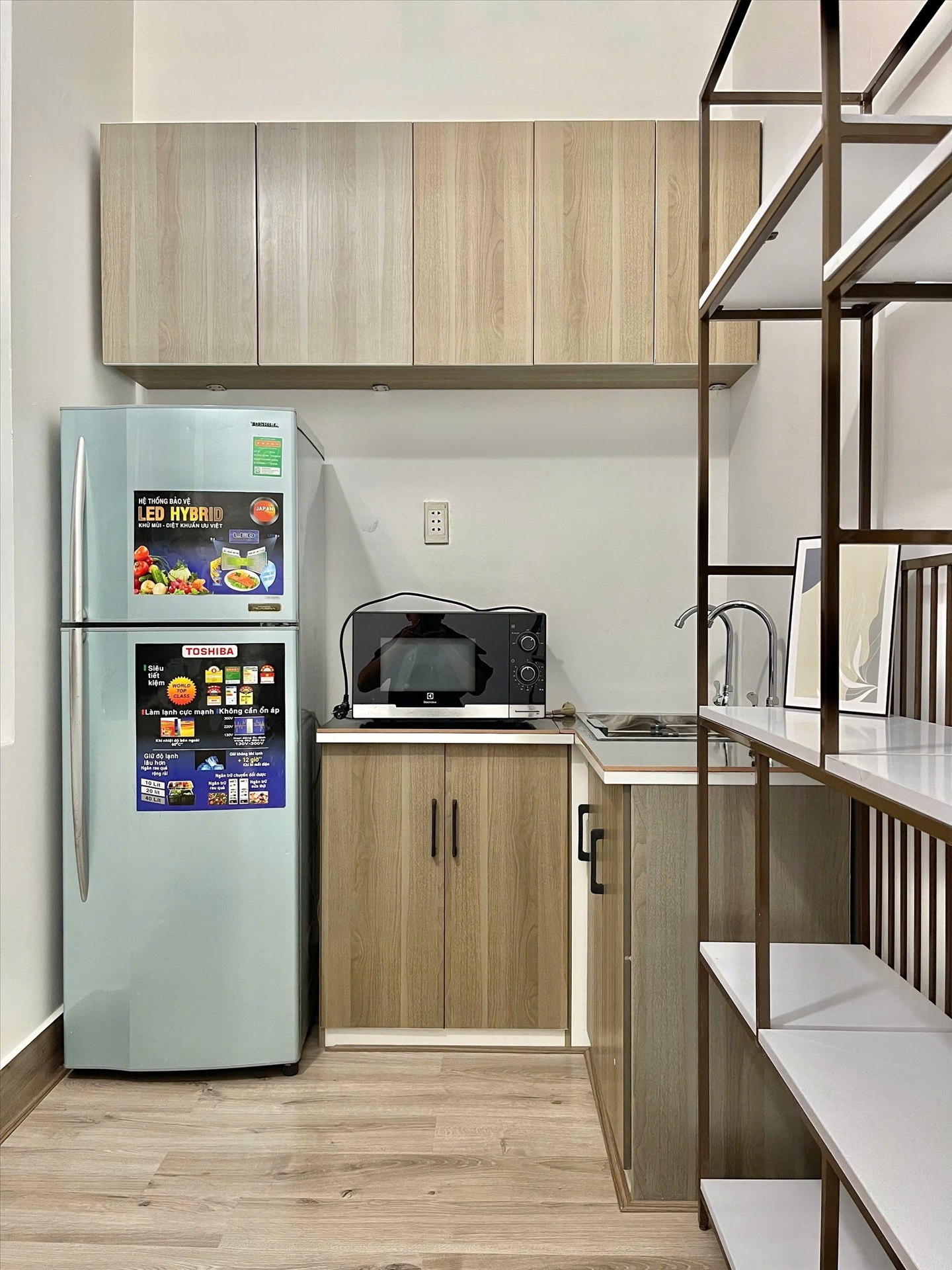 Phòng trọ 1 Phòng ngủ 30m2 tại BHOMES Nguyễn Gia Trí - Bình Thạnh - Phòng bếp