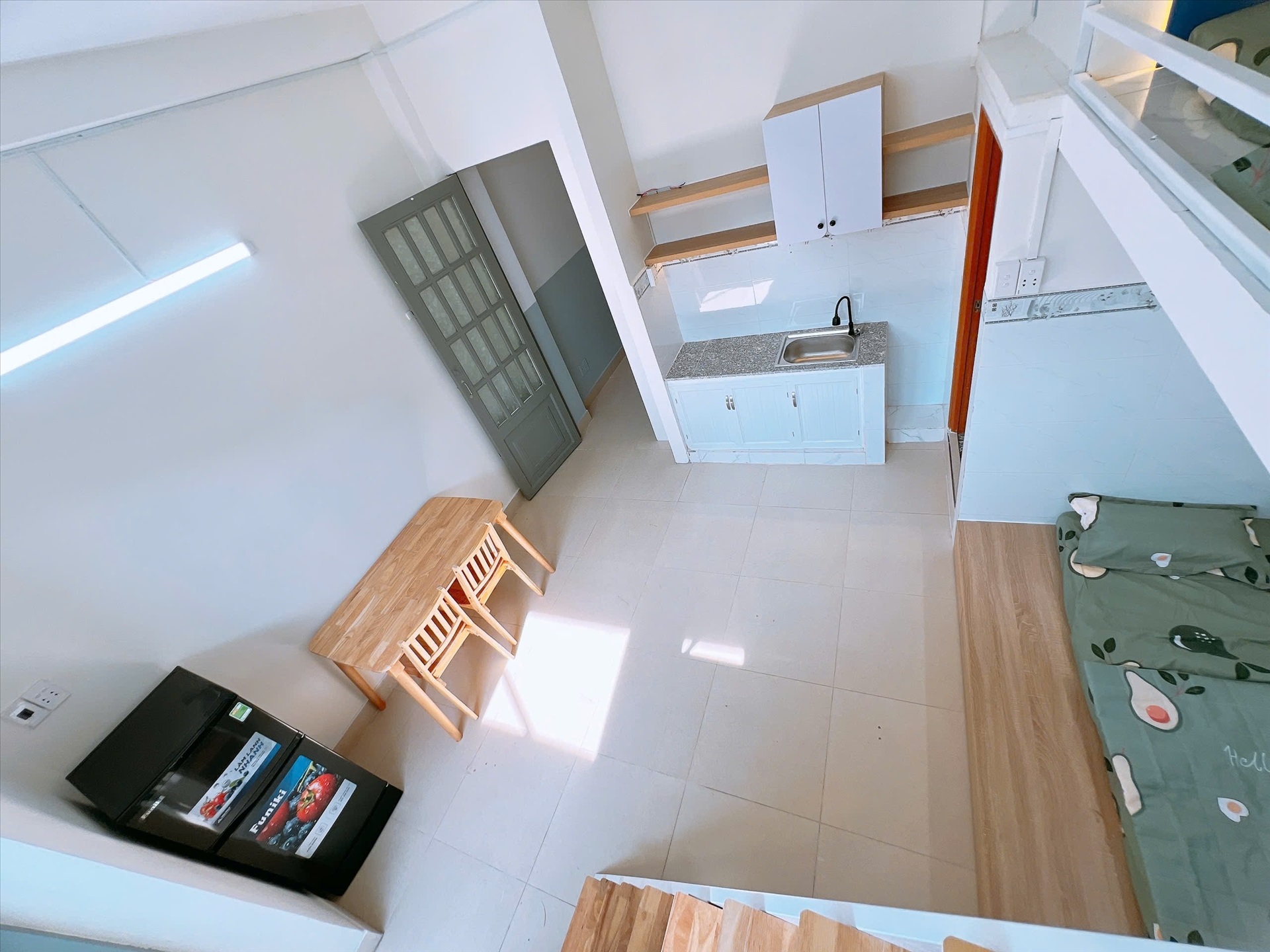 Phòng trọ Duplex 50m2 tại AH Home Hồ Văn Huê - Phú Nhuận - Phòng bếp