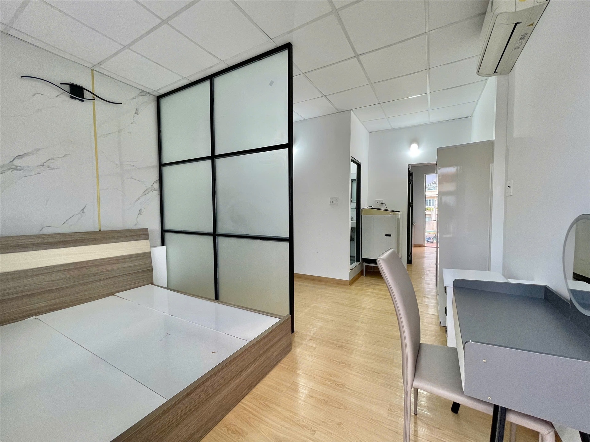 Phòng trọ 2 Phòng ngủ 50m2 tại BHOMES Nguyễn Gia Trí - Bình Thạnh - Phòng ngủ