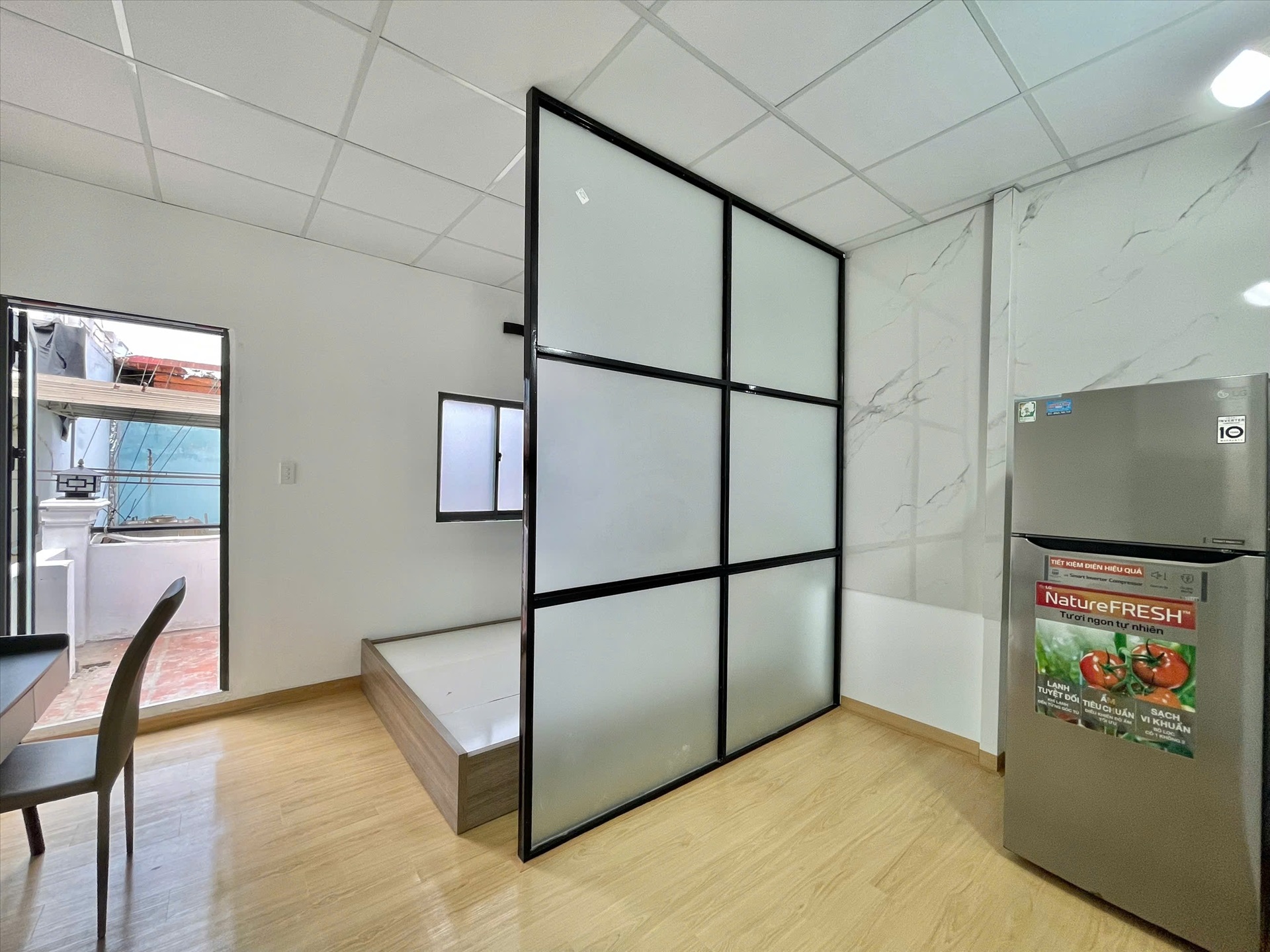 Phòng trọ 2 Phòng ngủ 50m2 tại BHOMES Nguyễn Gia Trí - Bình Thạnh - Phòng ngủ