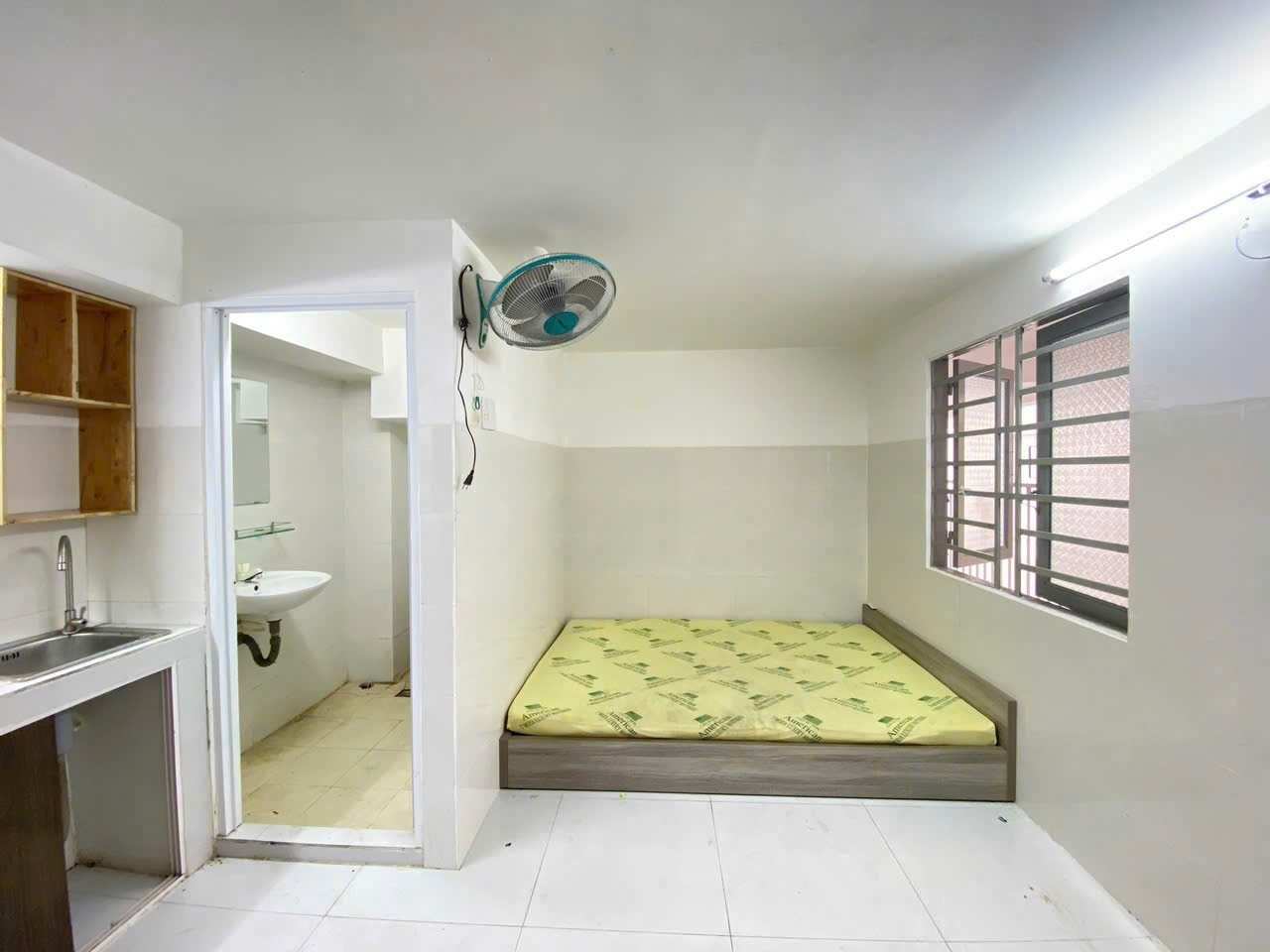 Phòng trọ Studio 25m2 tại ACHome Phan Huy Ích - Gò Vấp - Phòng ngủ