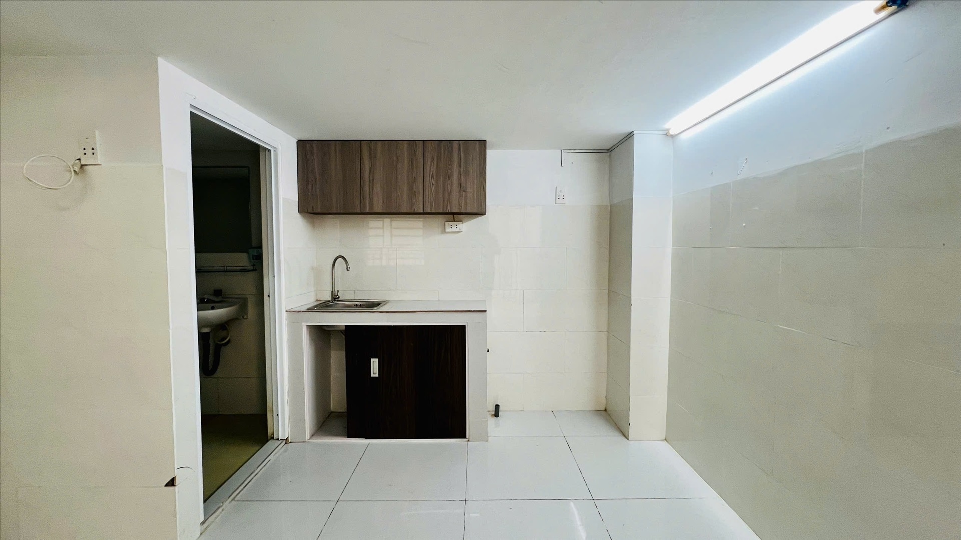 Phòng trọ Duplex 25m2 tại ACHome Phan Huy Ích - Gò Vấp - Phòng bếp