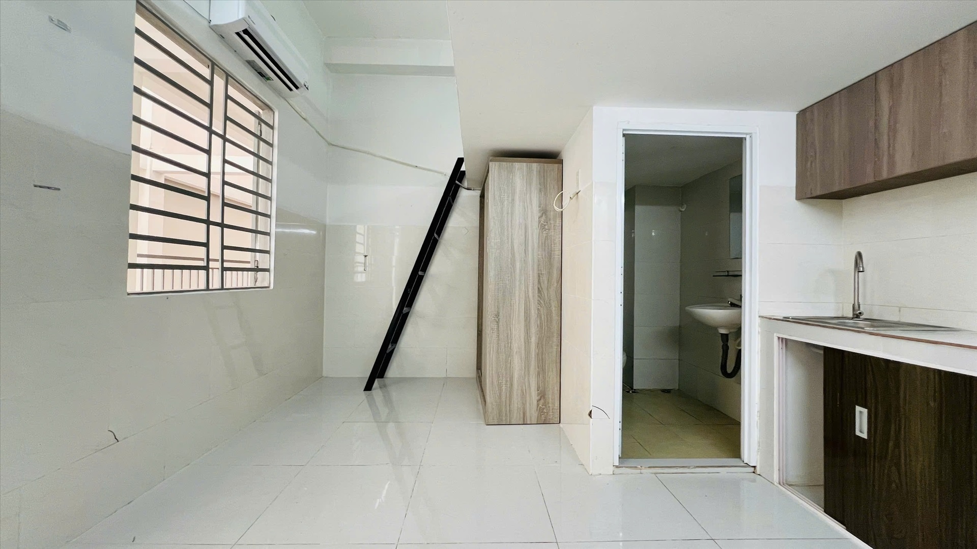 Phòng trọ Duplex 25m2 tại ACHome Phan Huy Ích - Gò Vấp - Phòng bếp