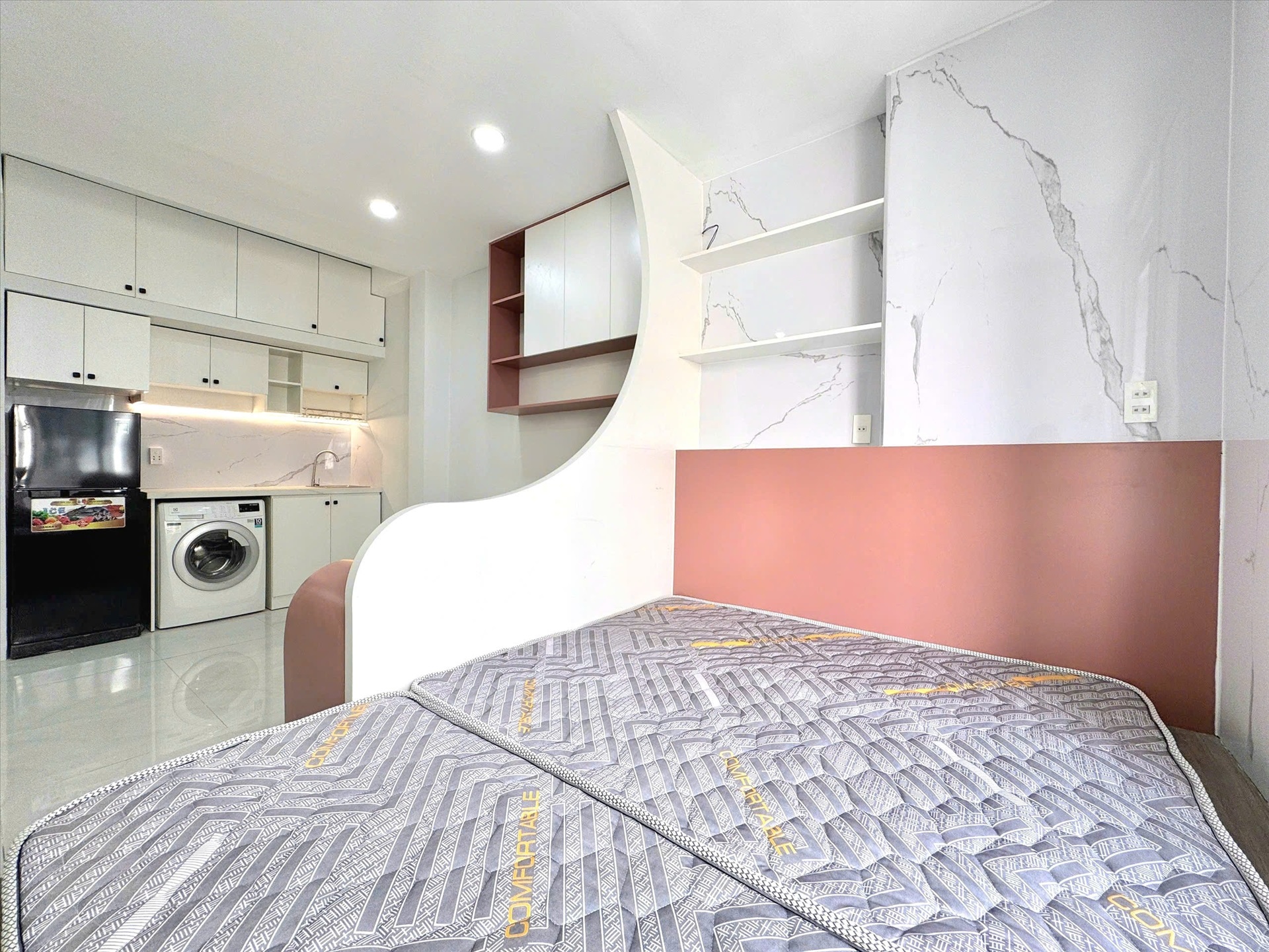 Phòng trọ Studio 30m2 tại CT House Xô Viết Nghệ Tĩnh - Bình Thạnh - Phòng ngủ