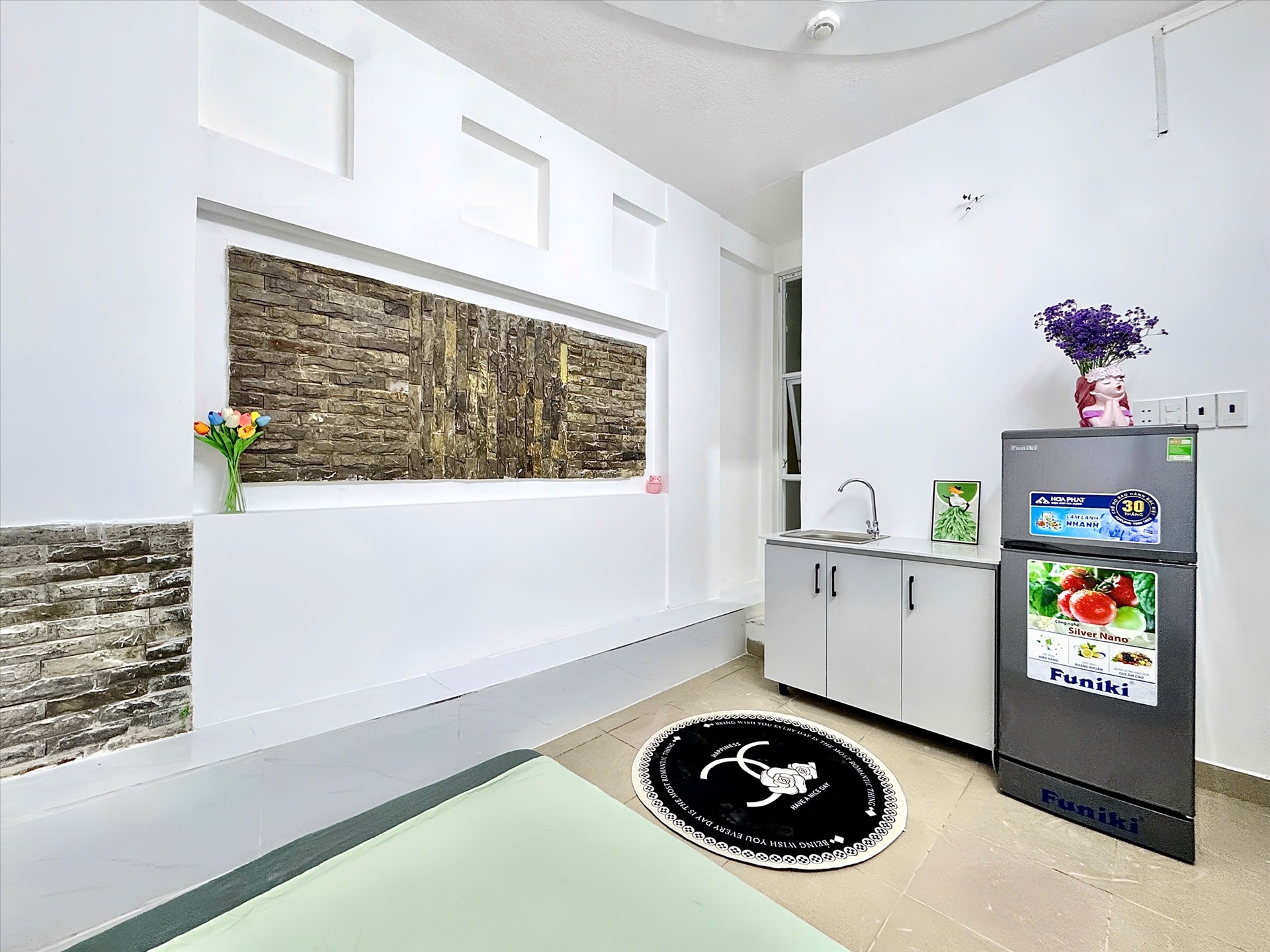 Phòng trọ Studio 20m2 tại CN Home Vũ Tùng - Bình Thạnh - Phòng bếp