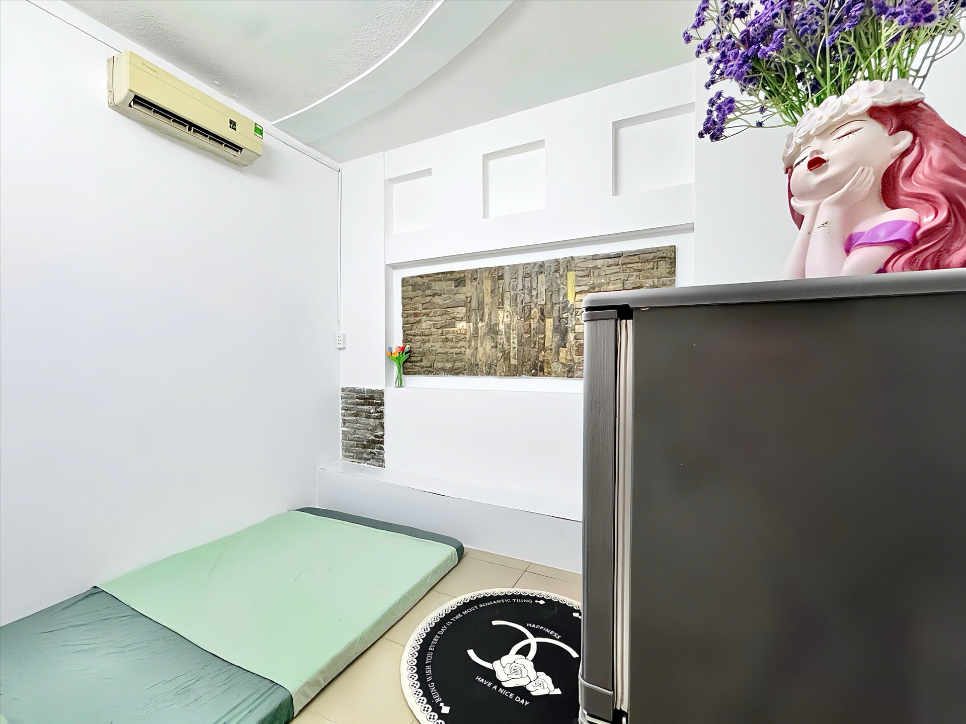 Phòng trọ Studio 20m2 tại CN Home Vũ Tùng - Bình Thạnh - Phòng ngủ