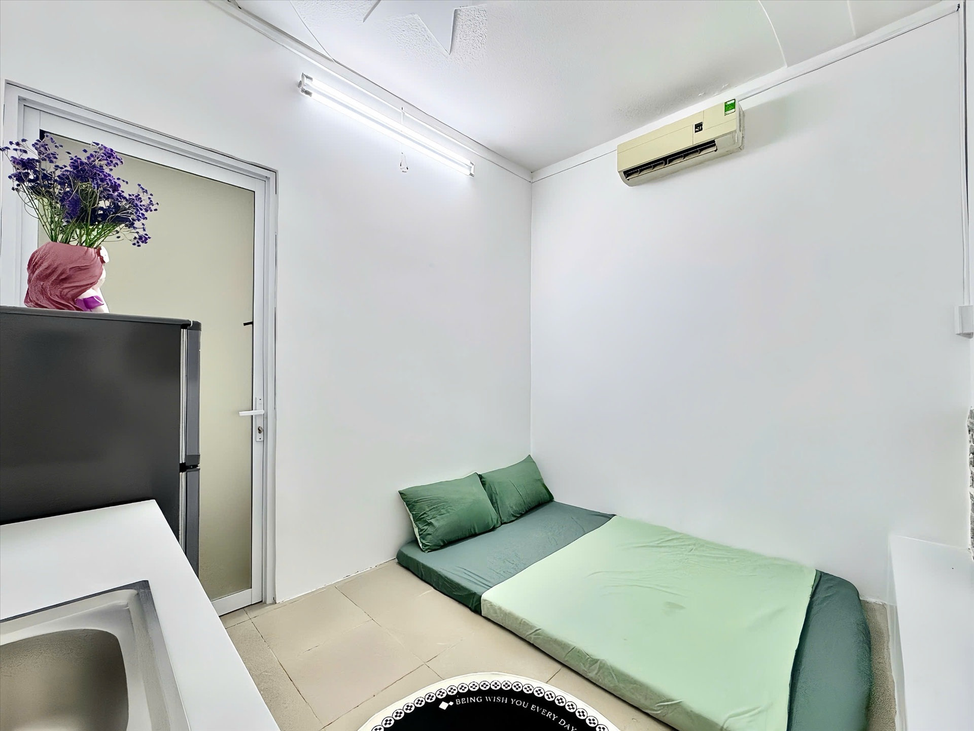 Phòng trọ Studio 20m2 tại CN Home Vũ Tùng - Bình Thạnh - Phòng ngủ