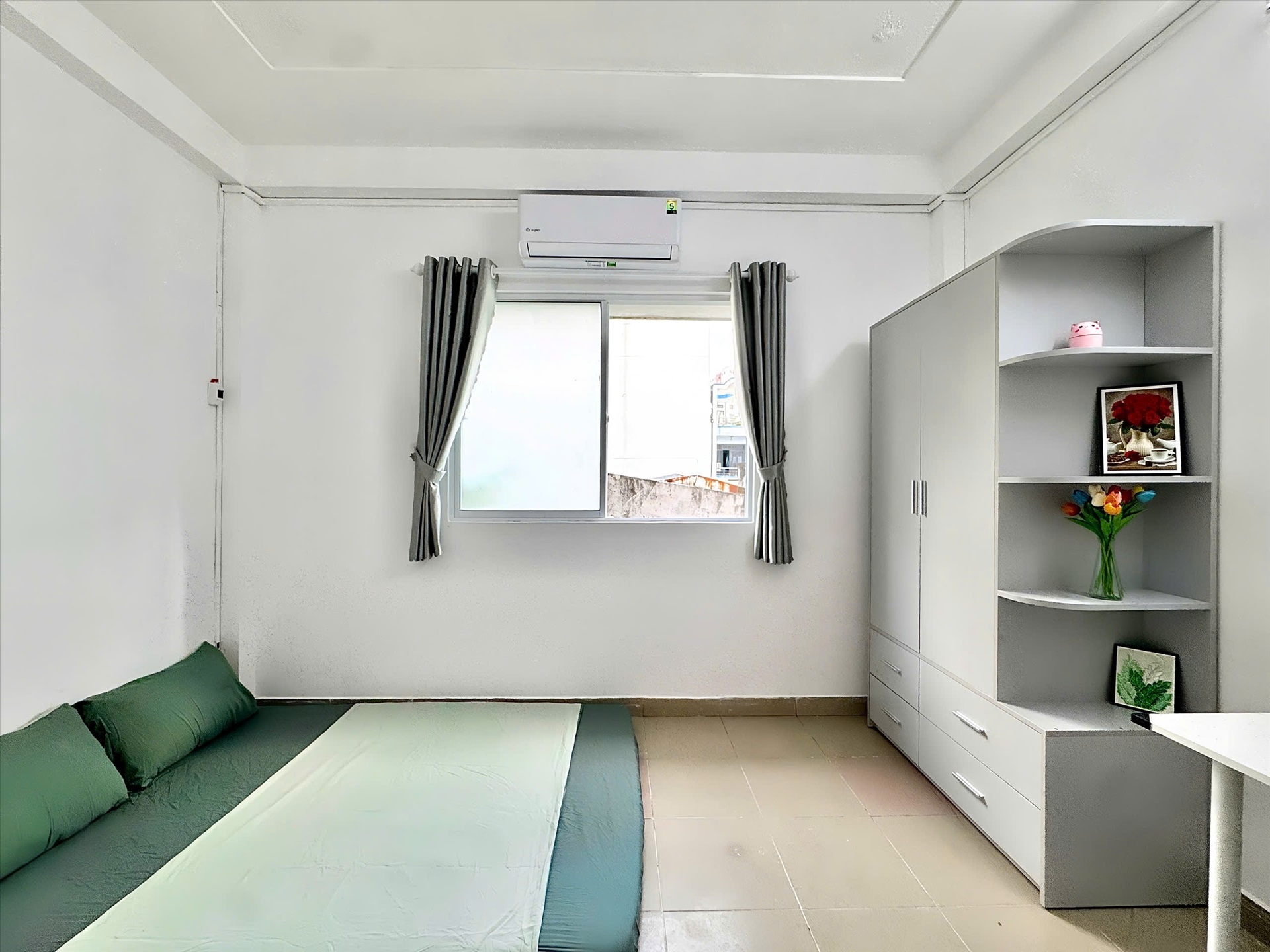 Phòng trọ Studio 25m2 tại CN Home Vũ Tùng - Bình Thạnh - Phòng ngủ