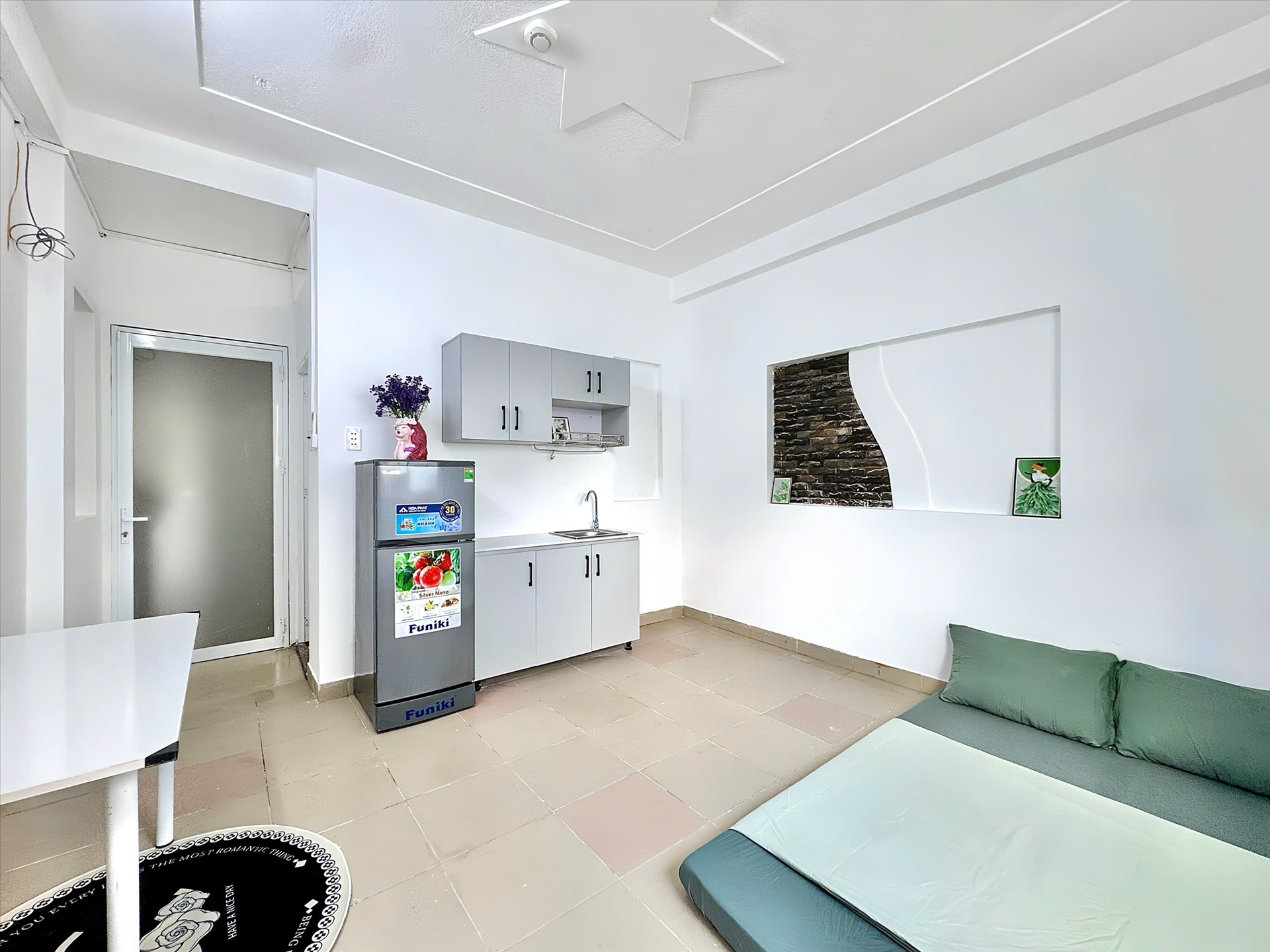 Phòng trọ Studio 25m2 tại CN Home Vũ Tùng - Bình Thạnh - Phòng bếp