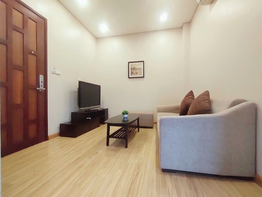 Phòng trọ 1 Phòng ngủ 40m2 tại PTC House Trần Quý Kên - Cầu Giấy   - Phòng khách