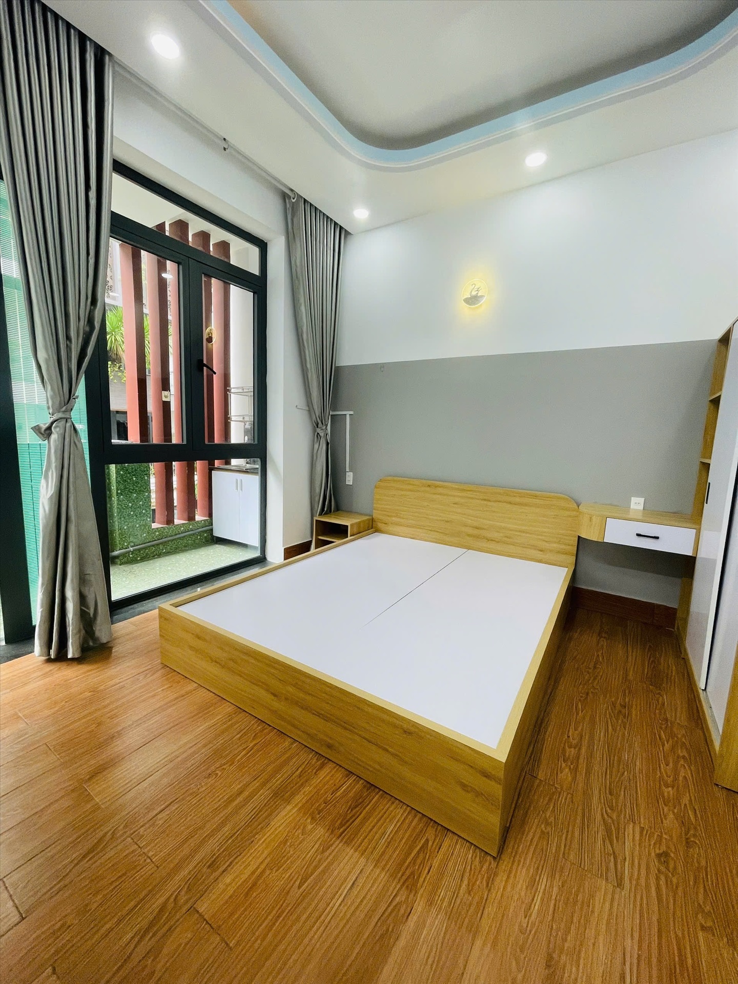 Phòng trọ Studio 25m2 tại TN Home Nguyễn Tư Giản - Gò Vấp - Phòng ngủ