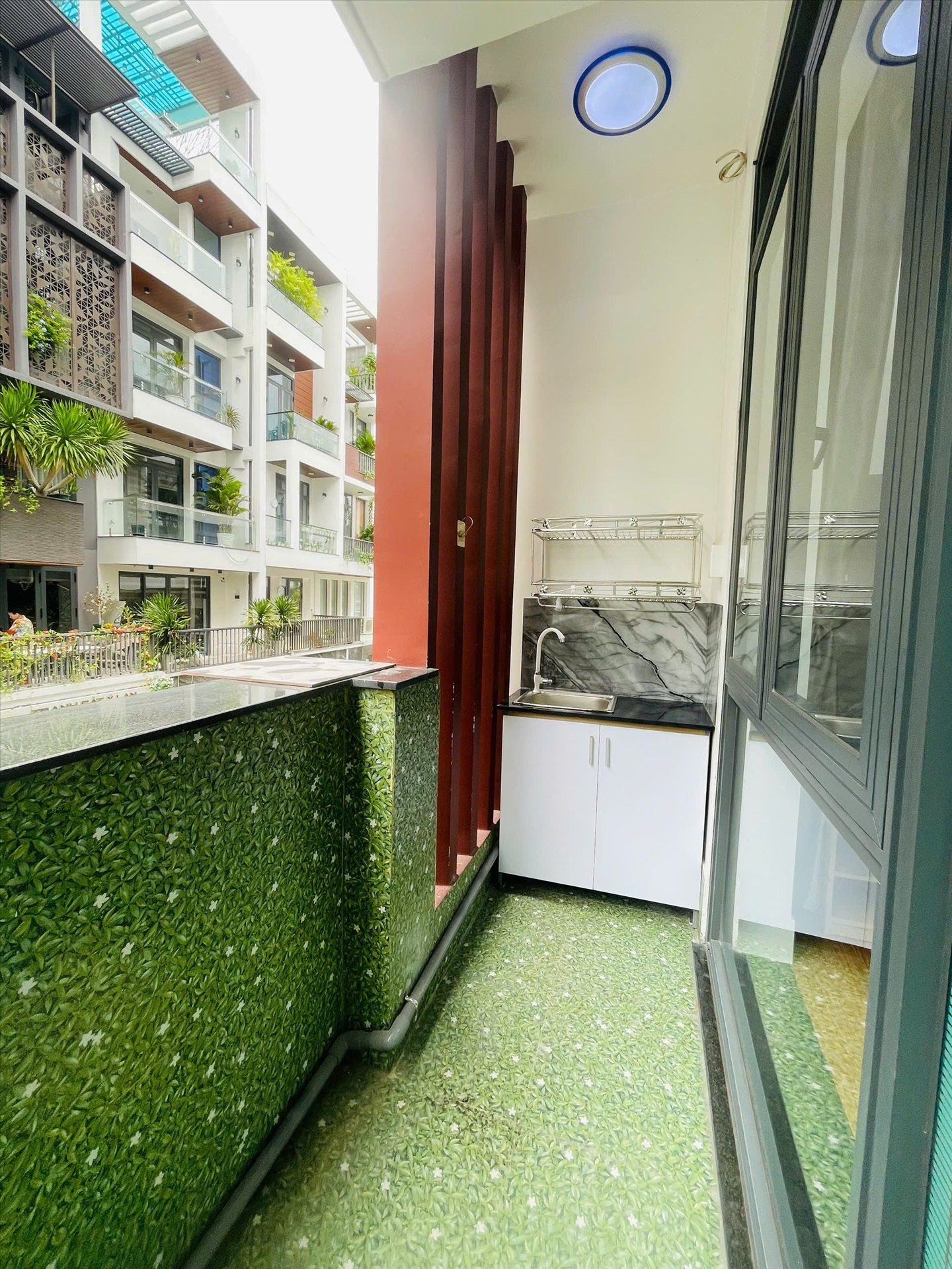 Phòng trọ Studio 25m2 tại TN Home Nguyễn Tư Giản - Gò Vấp - Phòng bếp