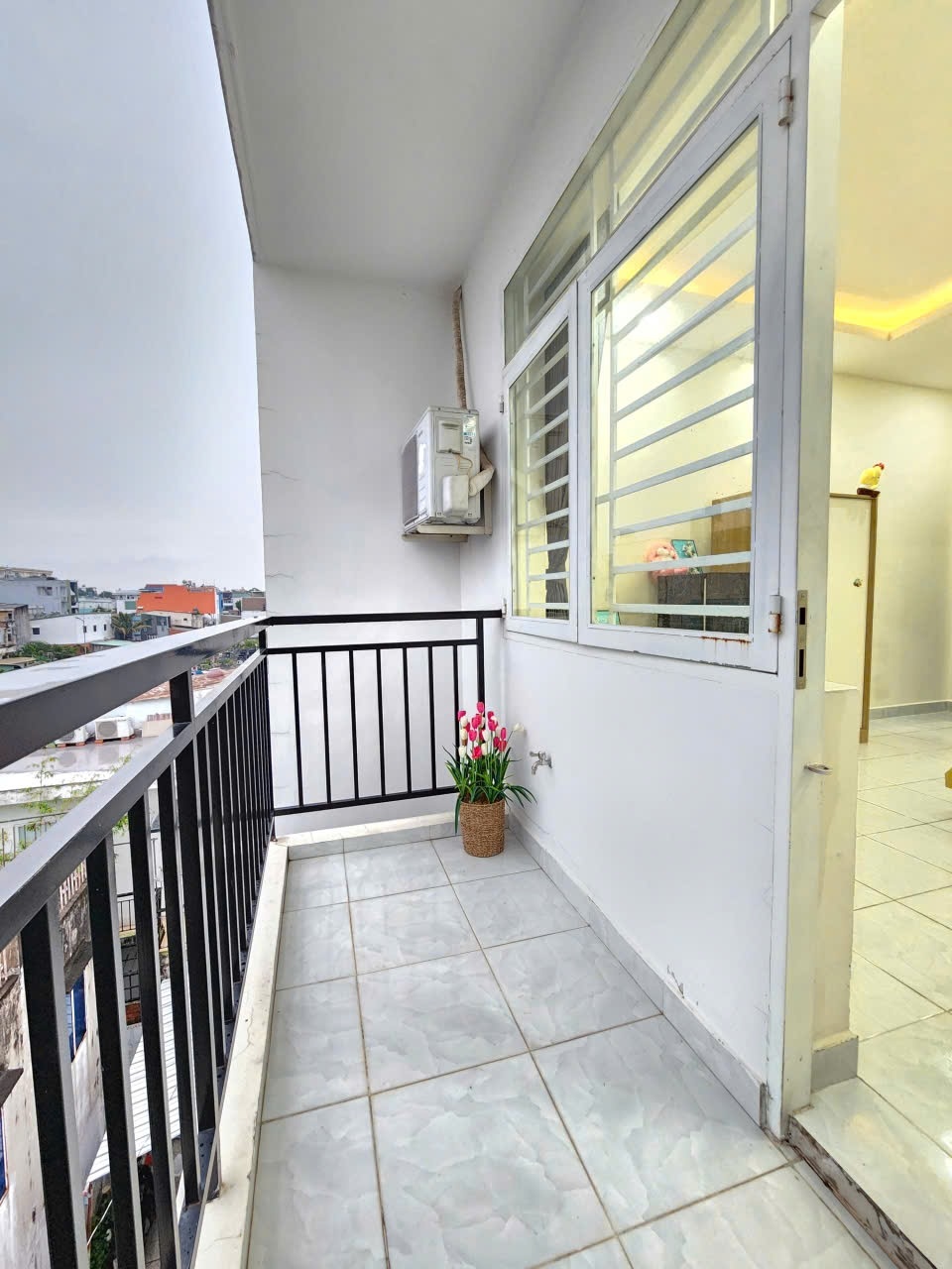 Phòng trọ Studio 25m2 tại SC Home Đường số 9 - Gò Vấp - Ban công