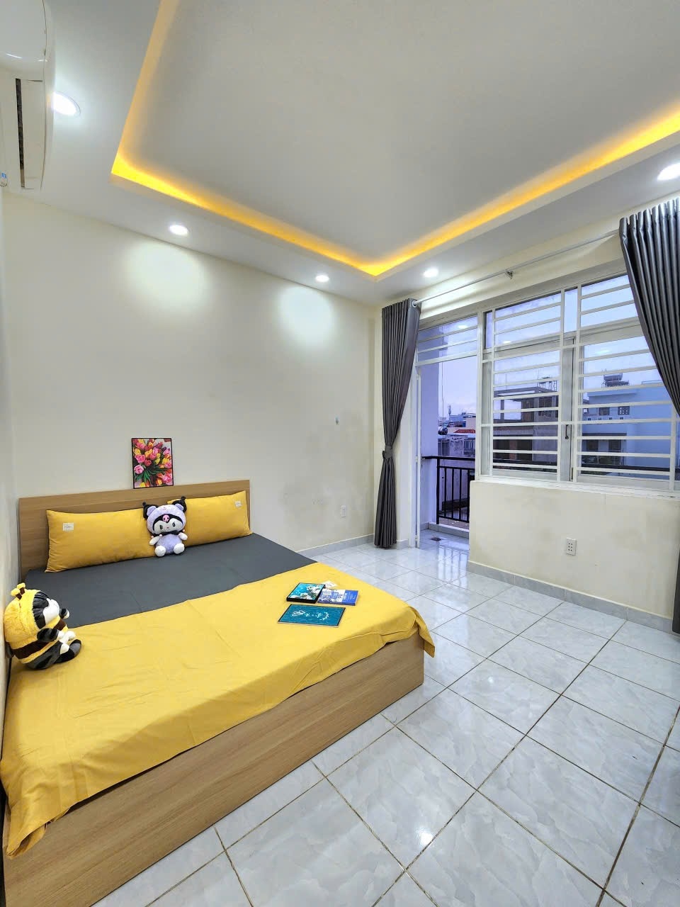 Phòng trọ Studio 25m2 tại SC Home Đường số 9 - Gò Vấp - Phòng ngủ