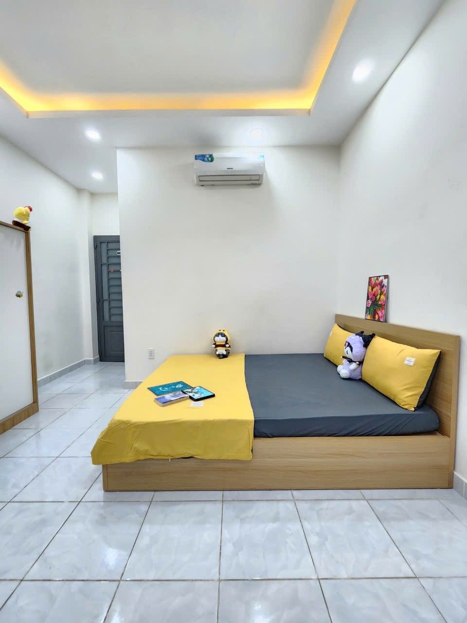 Phòng trọ Studio 25m2 tại SC Home Đường số 9 - Gò Vấp - Phòng ngủ
