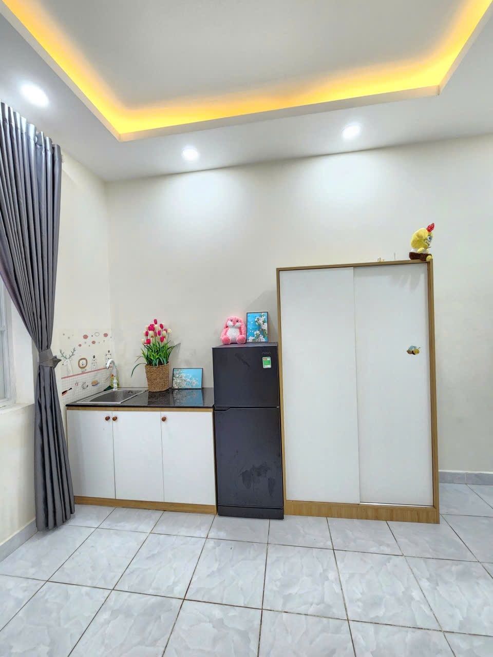 Phòng trọ Studio 25m2 tại SC Home Đường số 9 - Gò Vấp - Phòng bếp