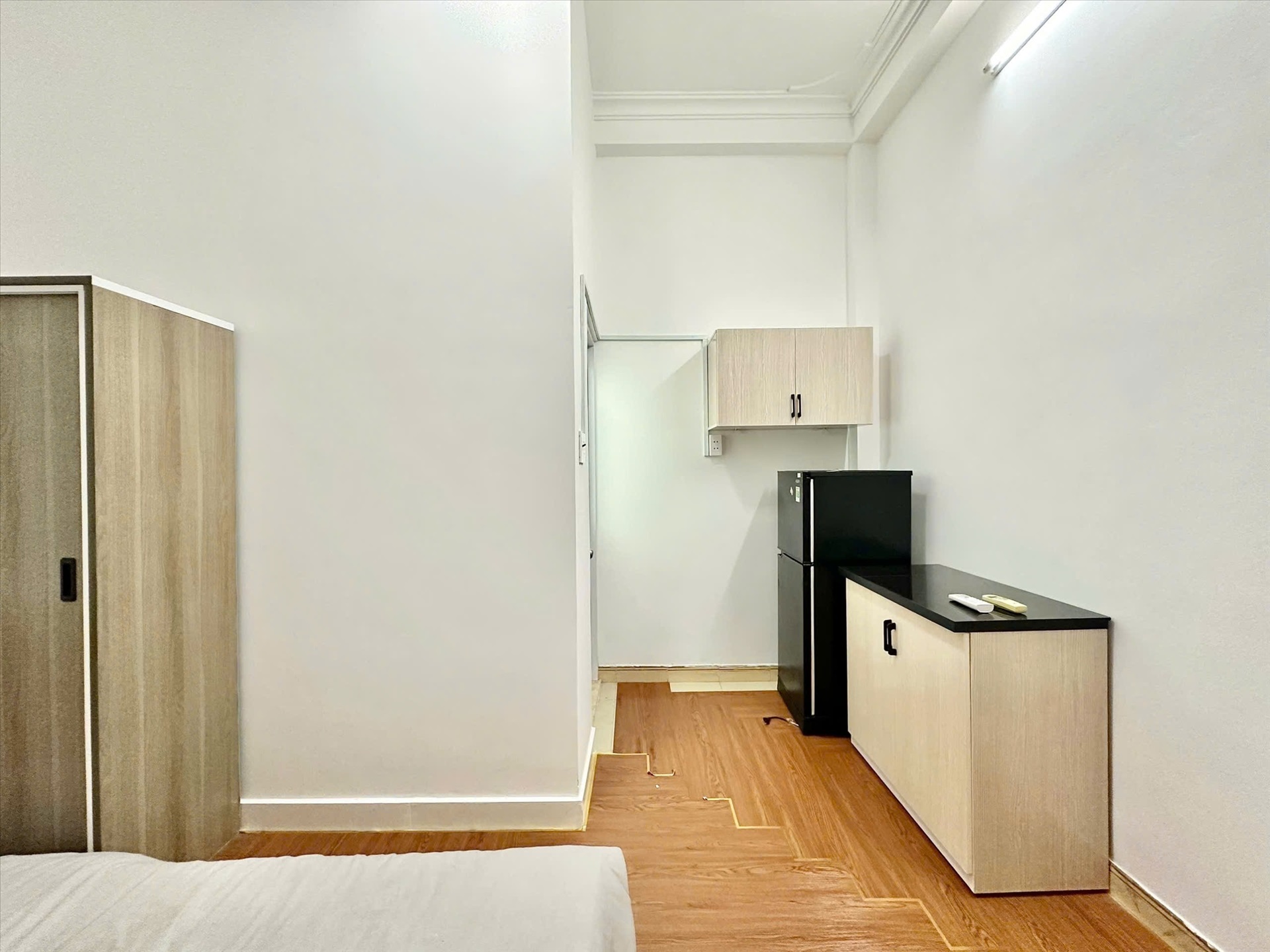 Phòng trọ Studio 25m2 tại AL Home Ni Sư Huỳnh Liên - Tân Bình - Phòng bếp