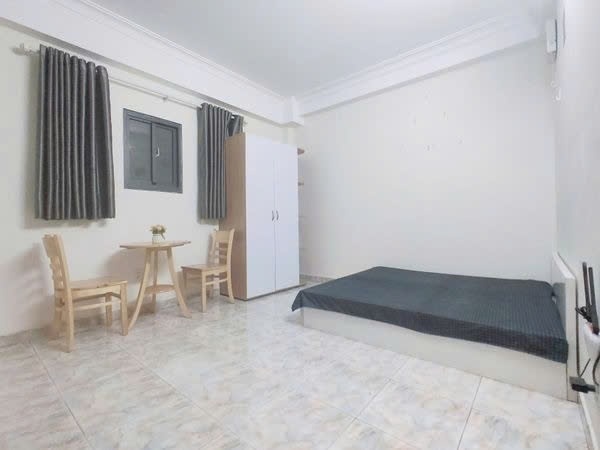 Phòng trọ Studio 25m2 tại PTC House 1 Vũ Tùng - Bình Thạnh - Phòng ngủ