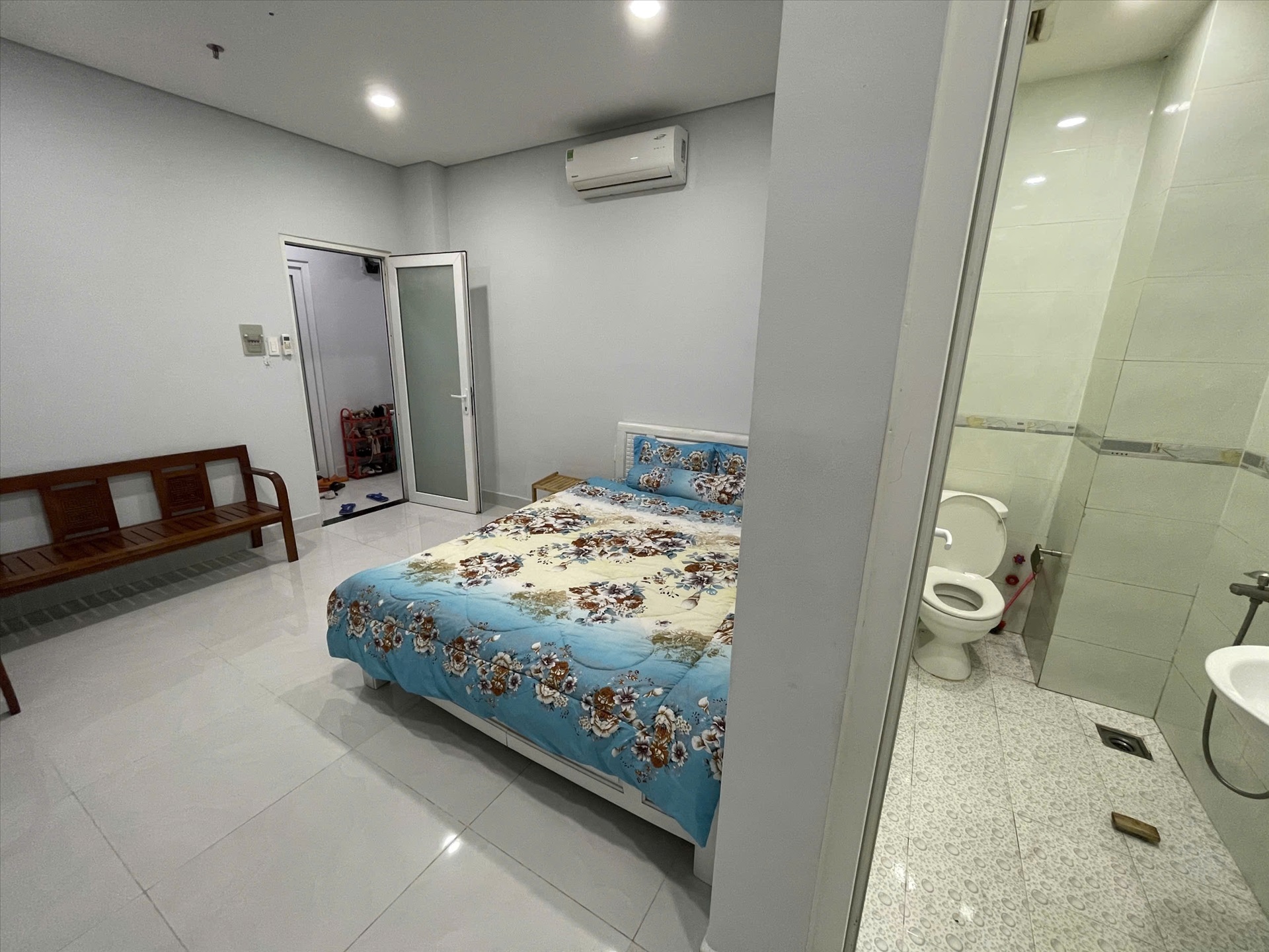 Phòng trọ Studio 30m2 tại CM Home Bùi Đình Túy - Bình Thạnh - Phòng ngủ