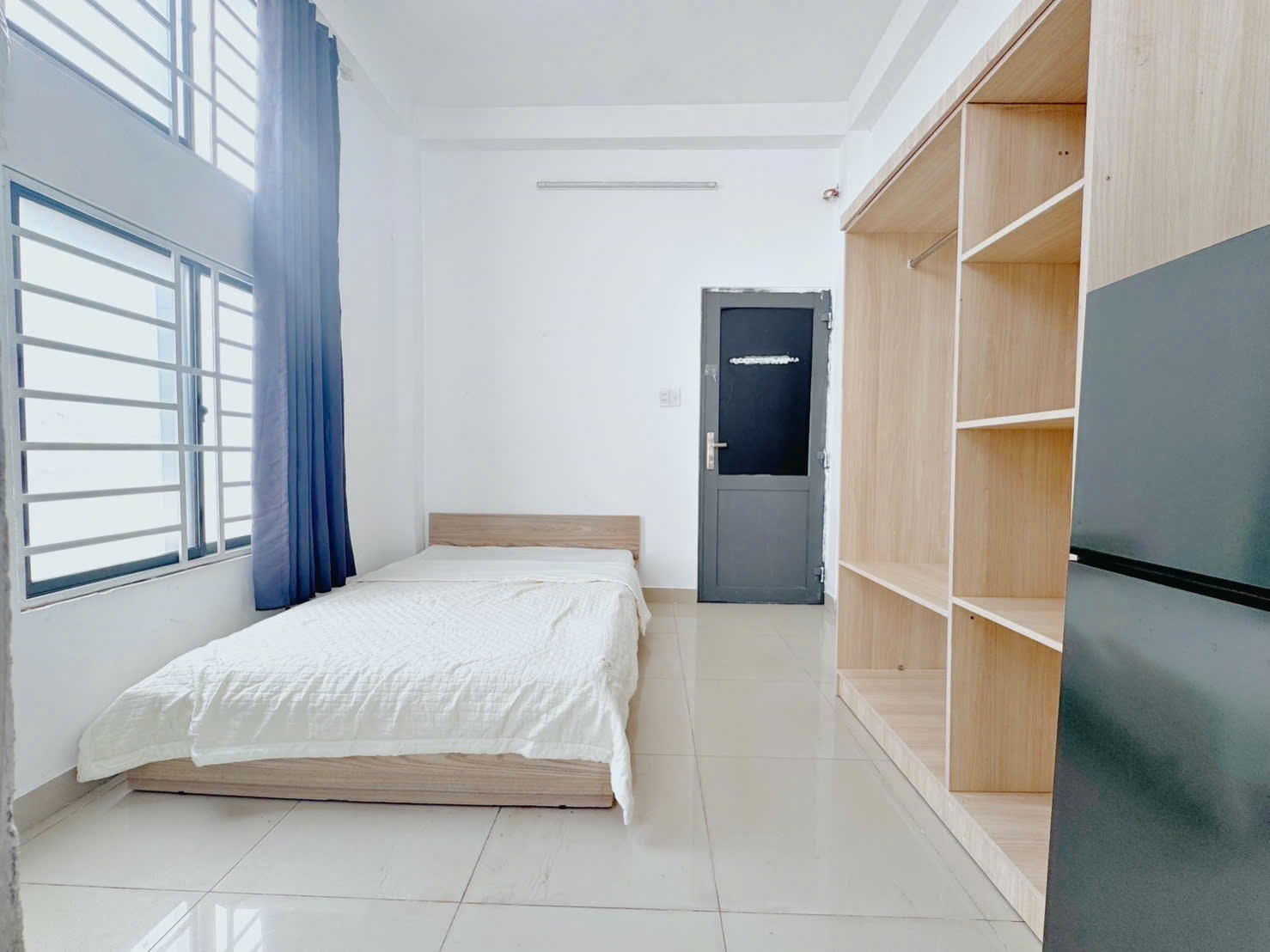 Phòng trọ Studio 20m2 tại Uncle House Bùi Đình Tuý - Bình Thạnh - Phòng ngủ