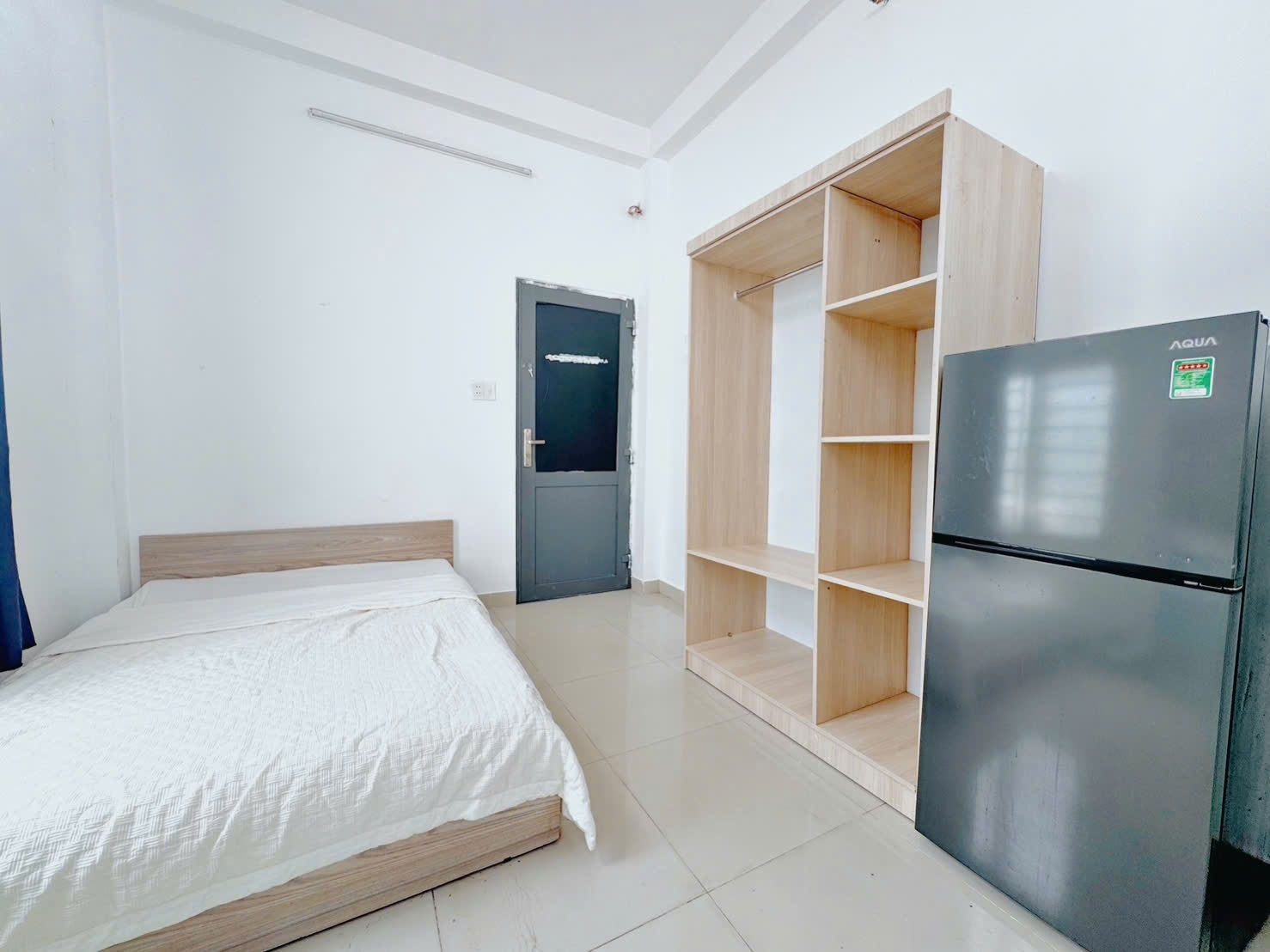 Phòng trọ Studio 20m2 tại Uncle House Bùi Đình Tuý - Bình Thạnh - Phòng ngủ