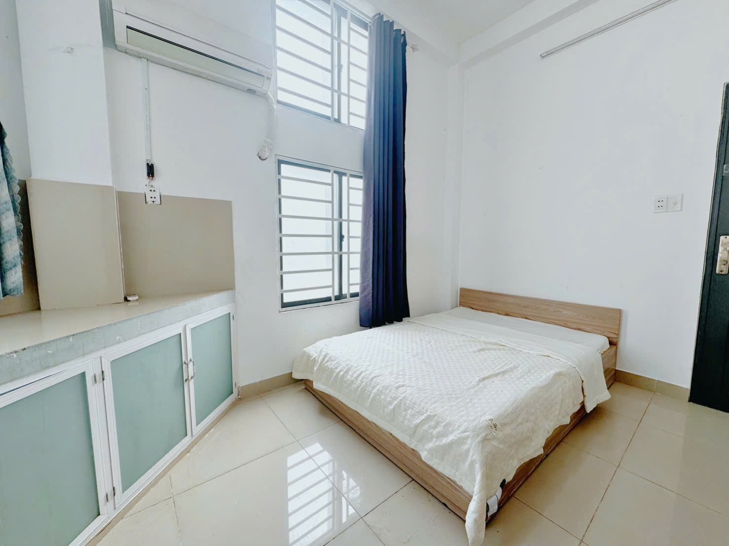 Phòng trọ Studio 20m2 tại Uncle House Bùi Đình Tuý - Bình Thạnh - Phòng ngủ