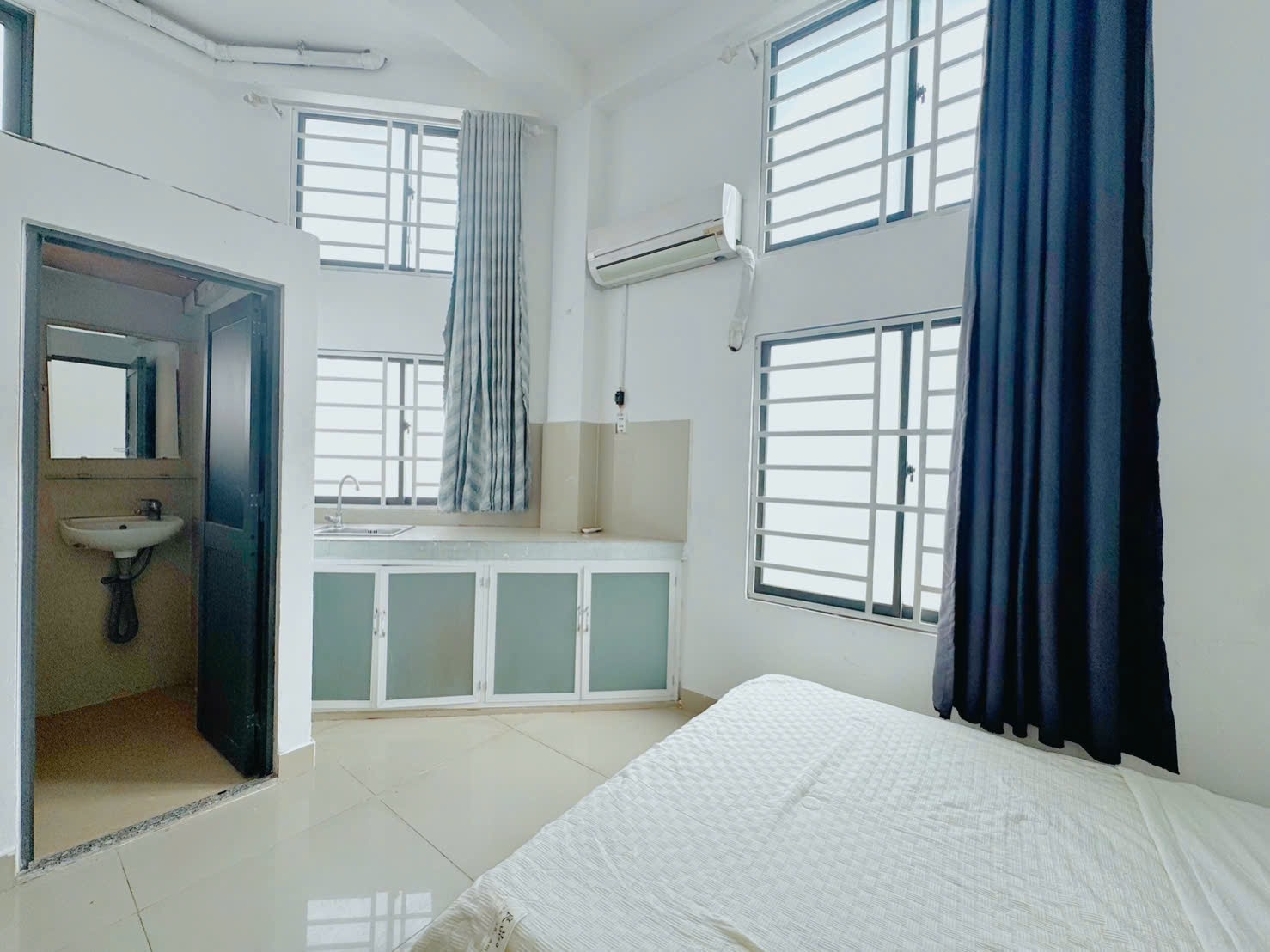 Phòng trọ Studio 20m2 tại Uncle House Bùi Đình Tuý - Bình Thạnh - Phòng bếp