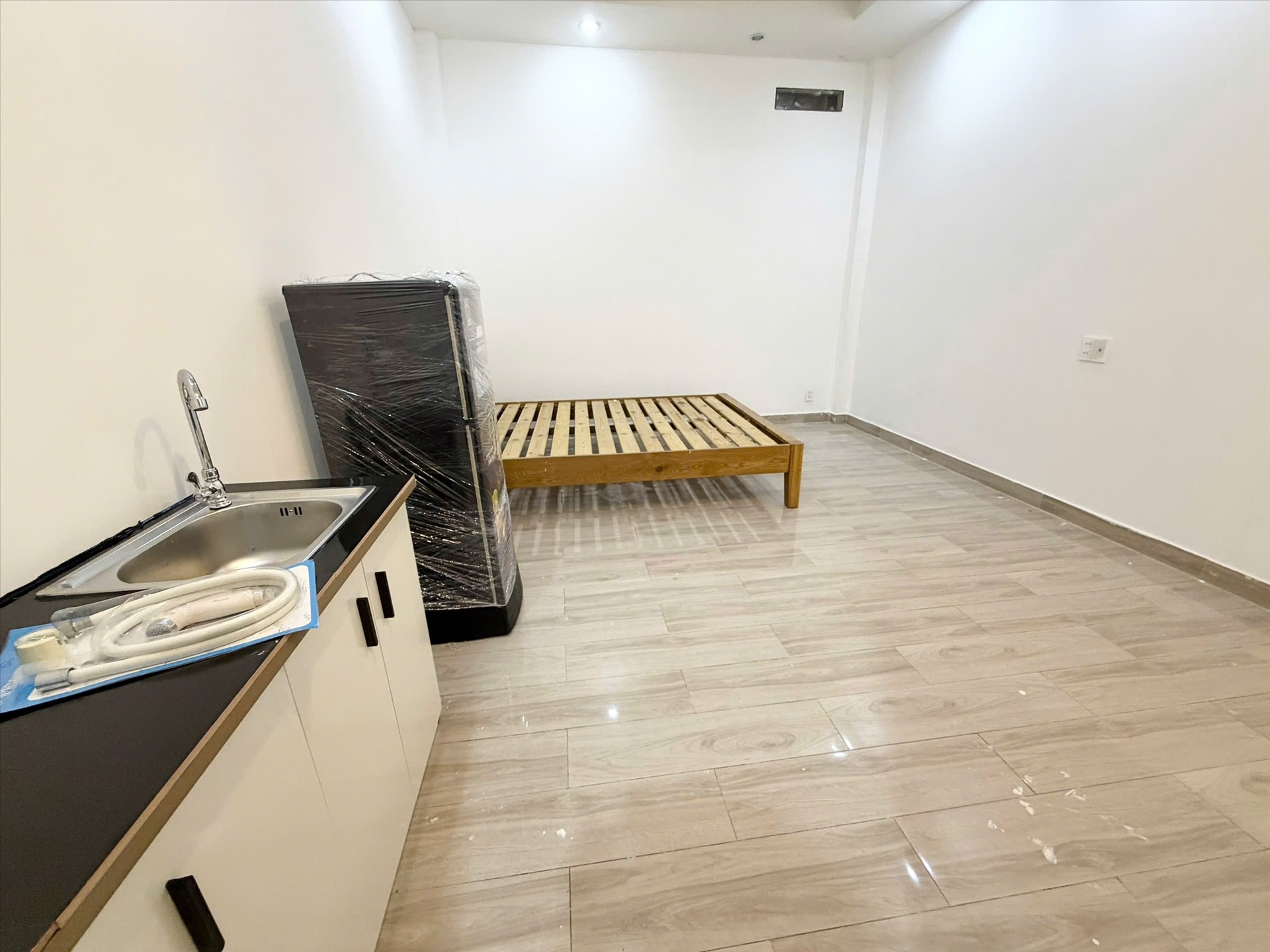 Phòng trọ Studio 25m2 tại AT House Lê Đức Thọ - Gò Vấp - Phòng ngủ