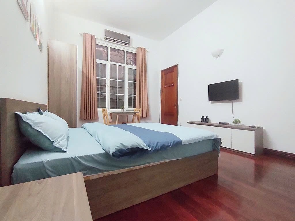 Phòng trọ Studio 35m2 tại PTC House Hoàng Ngân - Cầu Giấy  - Phòng ngủ