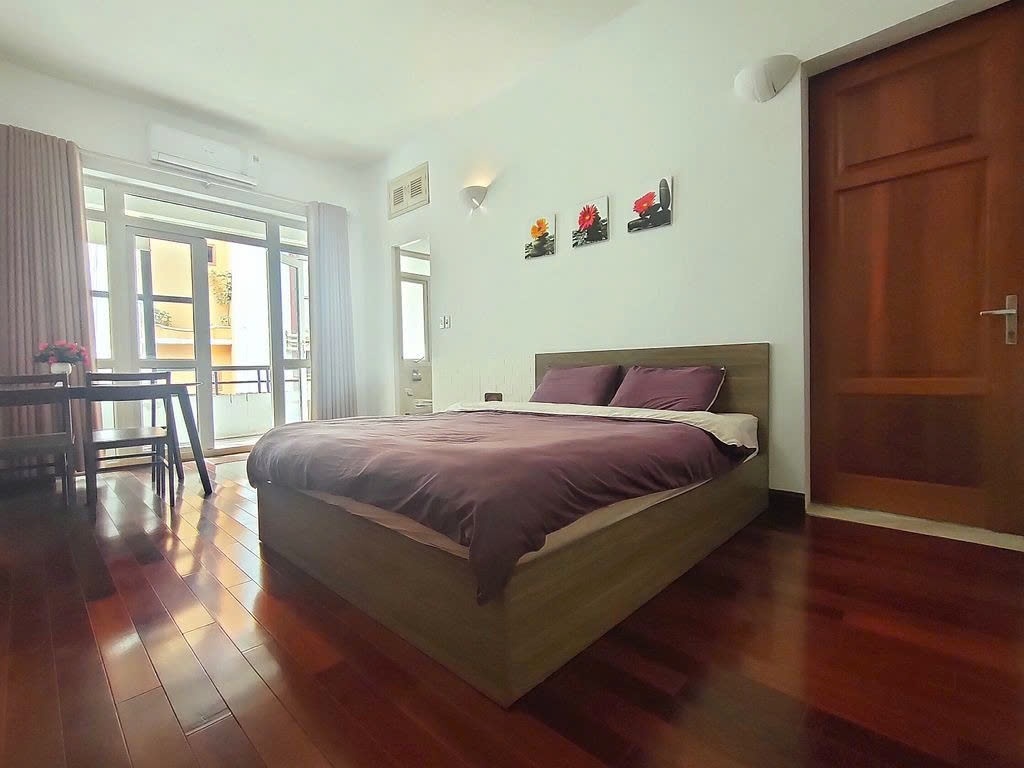 Phòng trọ Studio 35m2 tại PTC House Hoàng Ngân - Cầu Giấy  - Phòng ngủ