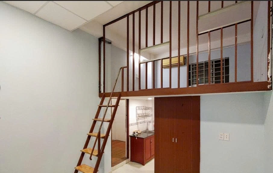 Phòng trọ Duplex 15m2 tại PTC House Đường số 85 - Quận 7 - Phòng khách