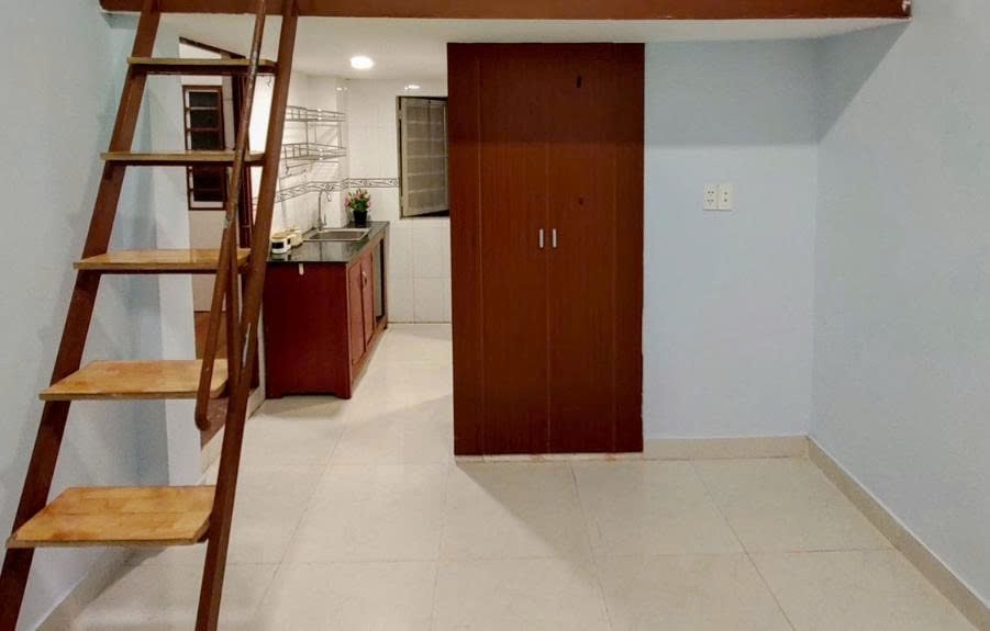 Phòng trọ Duplex 15m2 tại PTC House Đường số 85 - Quận 7 - Phòng khách