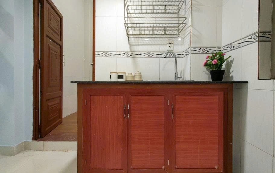 Phòng trọ Duplex 15m2 tại PTC House Đường số 85 - Quận 7 - Phòng bếp