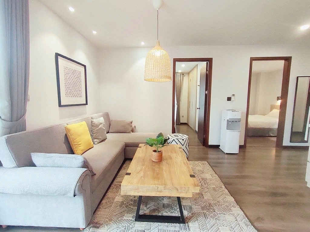 Phòng trọ 1 Phòng ngủ 42m2 tại PTC House Bính Câu - Đống Đa  - Phòng khách