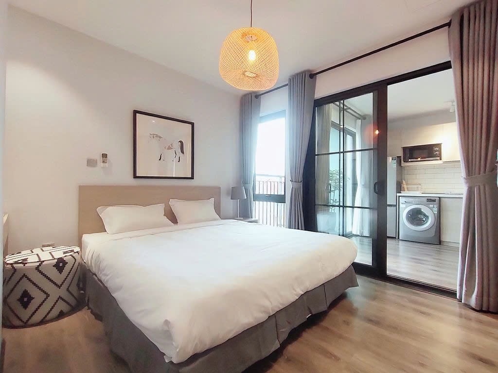 Phòng trọ 1 Phòng ngủ 42m2 tại PTC House Bính Câu - Đống Đa  - Phòng ngủ