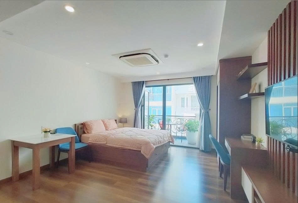 Phòng trọ Studio 35m2 tại PTC House Huỳnh Khương Ninh - Quận 1 - Phòng ngủ