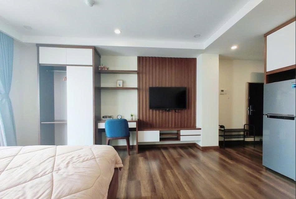 Phòng trọ Studio 35m2 tại PTC House Huỳnh Khương Ninh - Quận 1 - Phòng ngủ