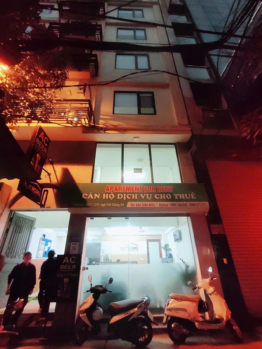 Phòng trọ PTC House Giảng Võ - Ba Đình  - Toàn cảnh tòa nhà (*)