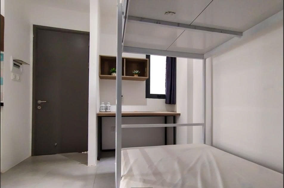 Phòng trọ Studio 20m2 tại PTC House Nguyễn Giản Thanh - Quận 10 - Phòng ngủ