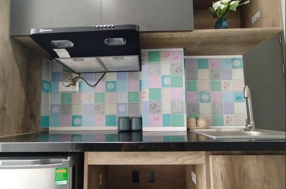 Phòng trọ Studio 20m2 tại PTC House Nguyễn Giản Thanh - Quận 10 - Phòng bếp