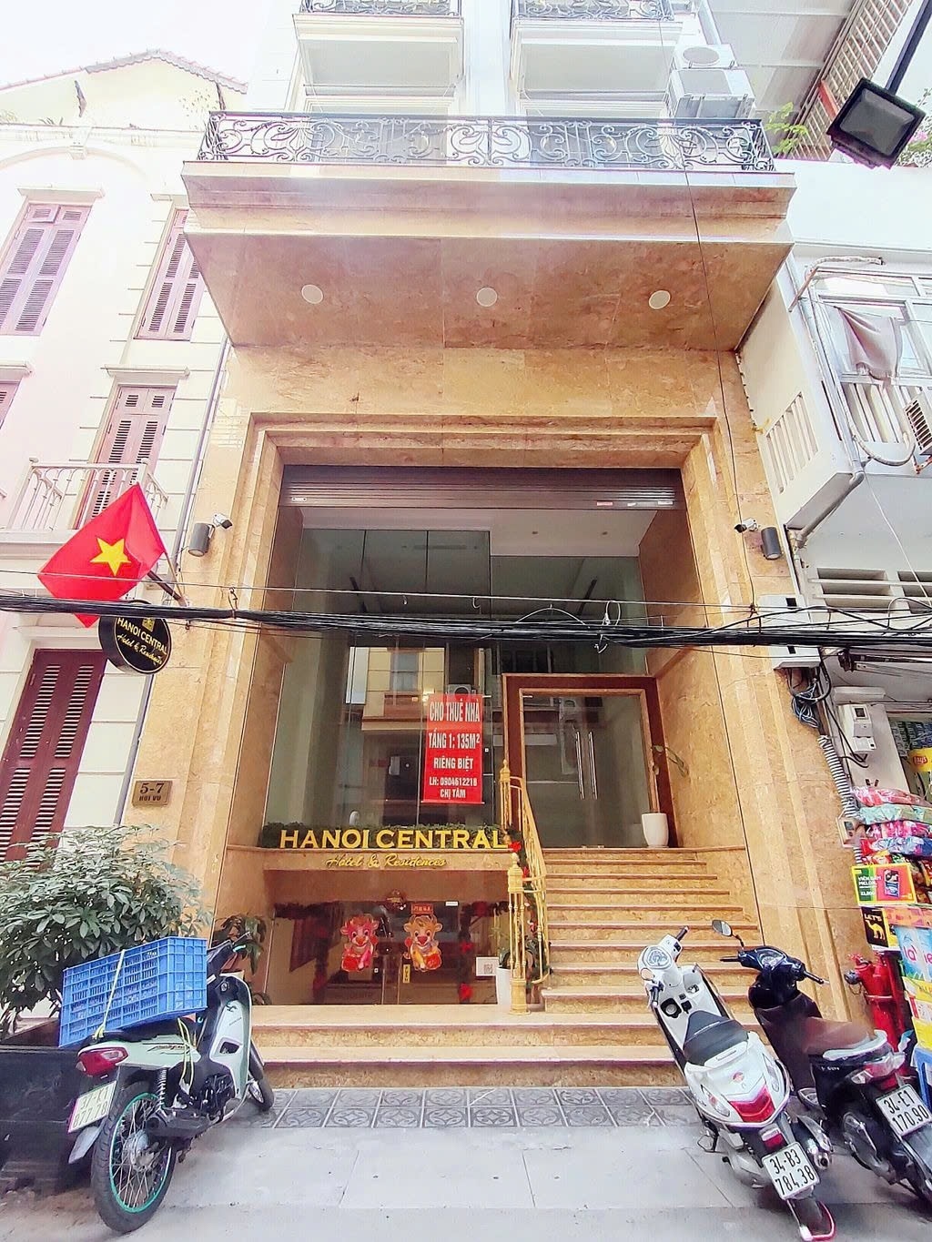 Phòng trọ PTC House Hội Vũ - Hoàn Kiếm  - Toàn cảnh tòa nhà (*)