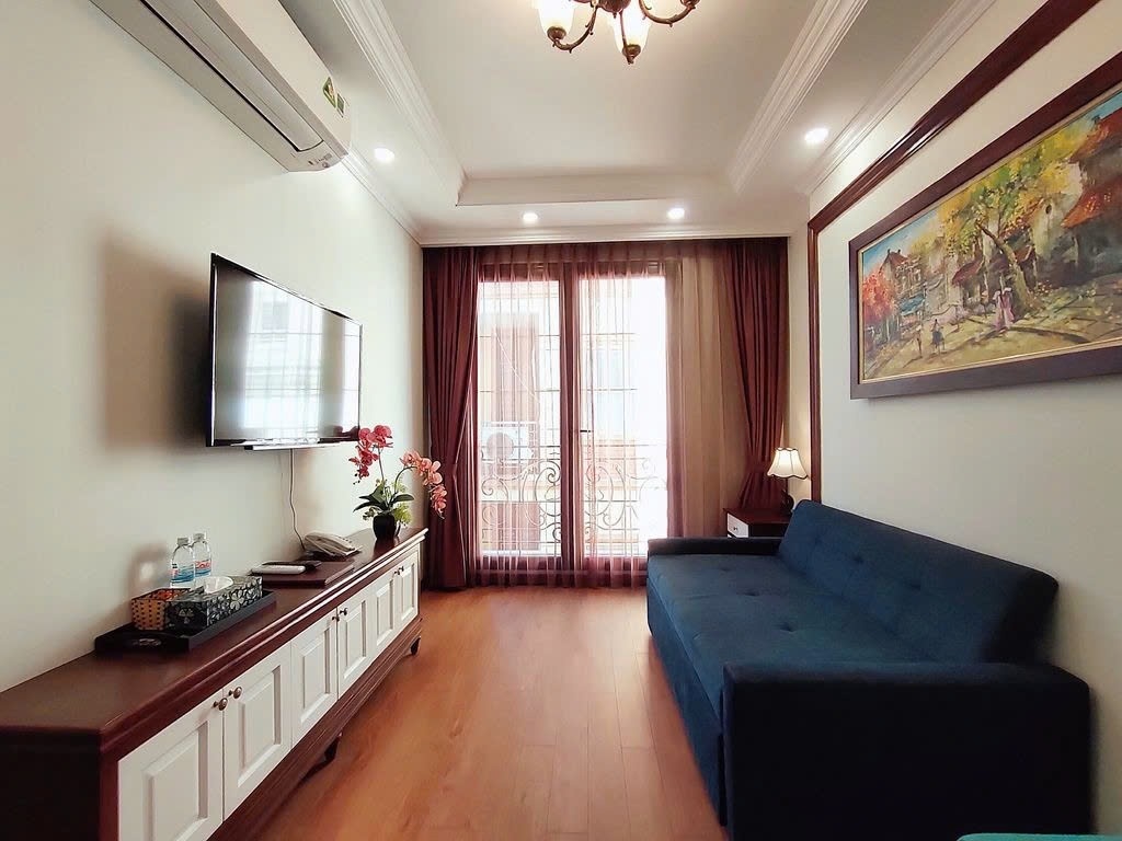 Phòng trọ 1 Phòng ngủ 50m2 tại PTC House Hội Vũ - Hoàn Kiếm  - Phòng khách