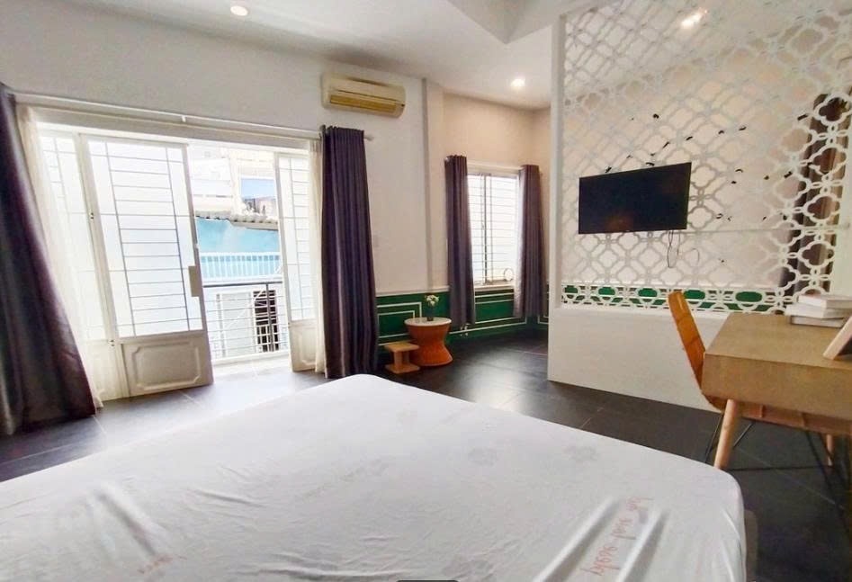 Phòng trọ Studio 30m2 tại PTC House 2 Cô Bắc - Quận 1 - Phòng ngủ