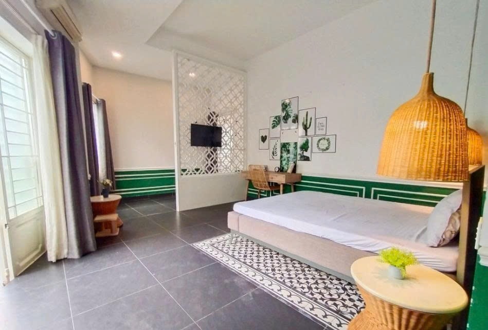 Phòng trọ Studio 30m2 tại PTC House 2 Cô Bắc - Quận 1 - Phòng ngủ