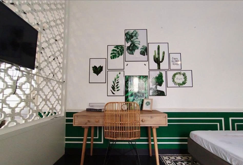 Phòng trọ Studio 30m2 tại PTC House 2 Cô Bắc - Quận 1 - Góc làm việc