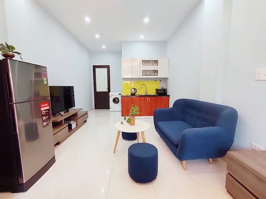 Phòng trọ Studio 35m2 tại PTC House Thổ Quan - Đống Đa - Phòng bếp