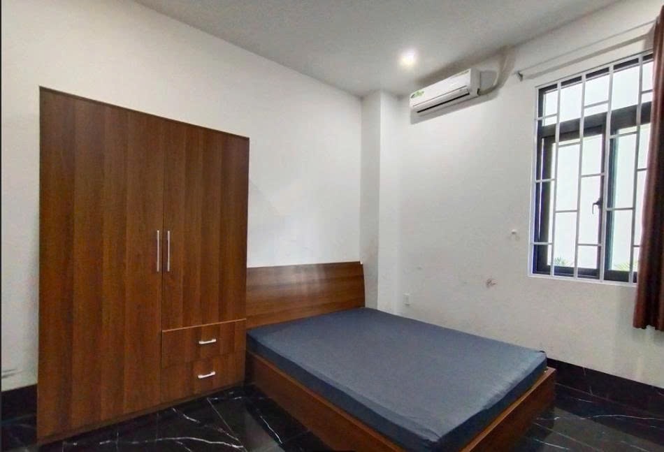 Phòng trọ Studio 25m2 tại PTC House 2 Khánh Hội - Quận 4 - Phòng ngủ